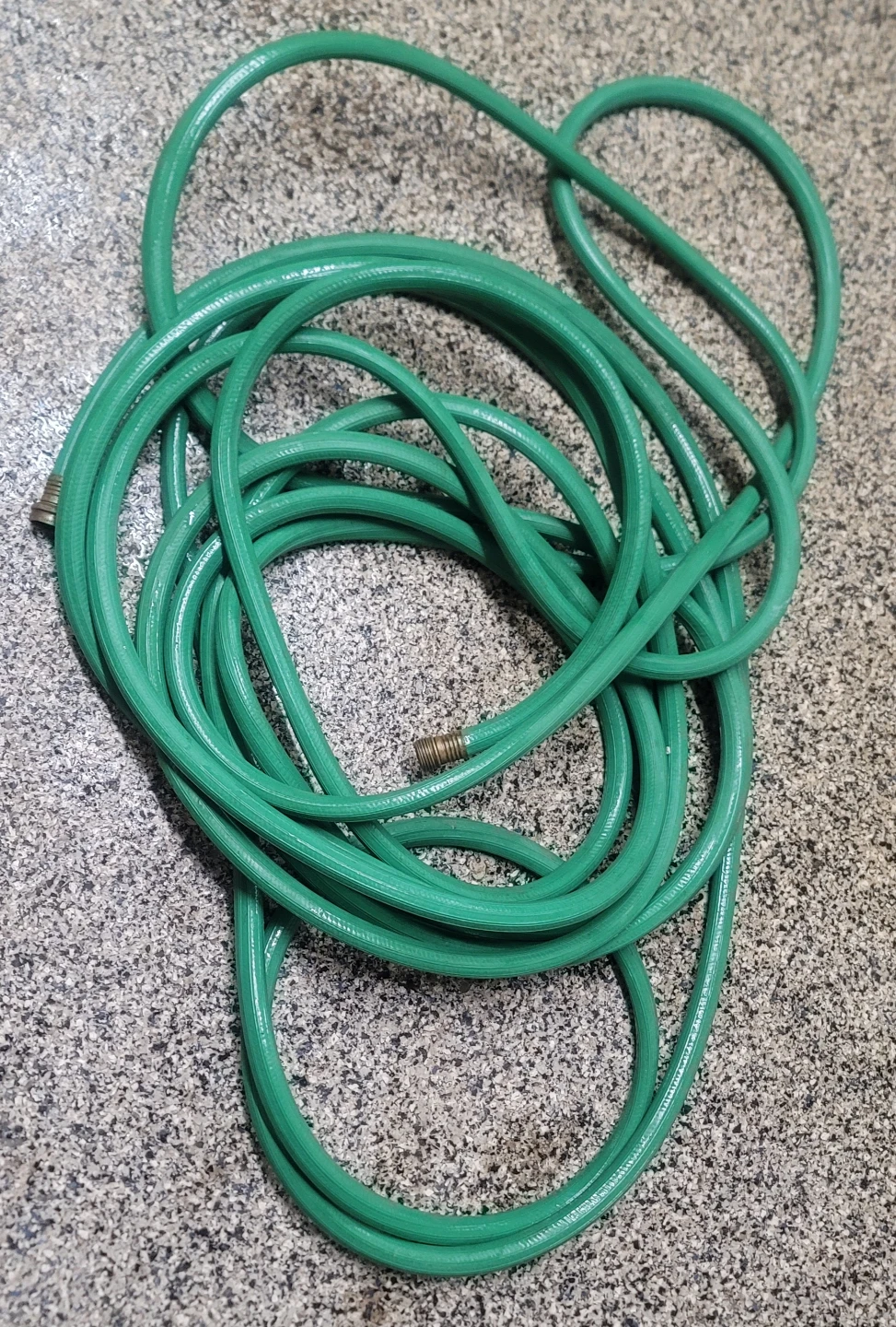 Green Garden Hose
