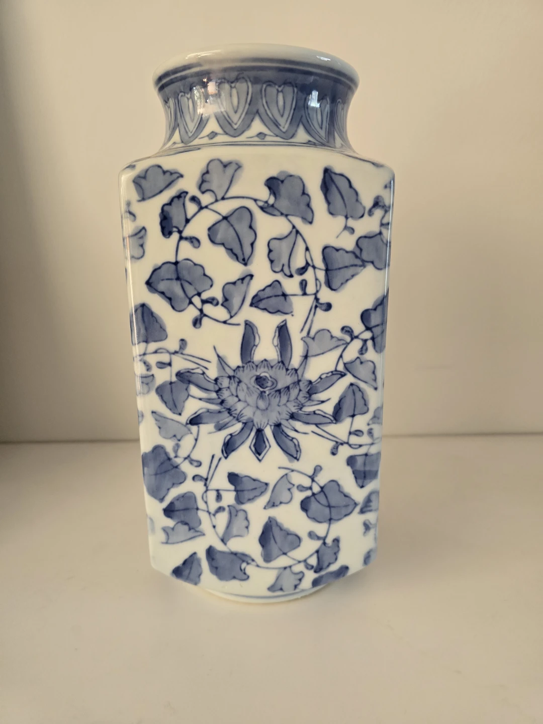 Blue and White Porcelain Vase