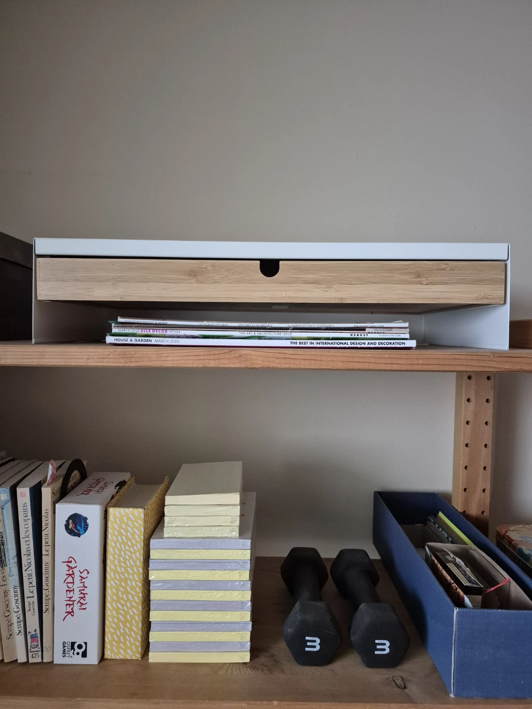 Ikea Elloven Monitor Laptop Stand Riser with Storage Drawer - photo 2