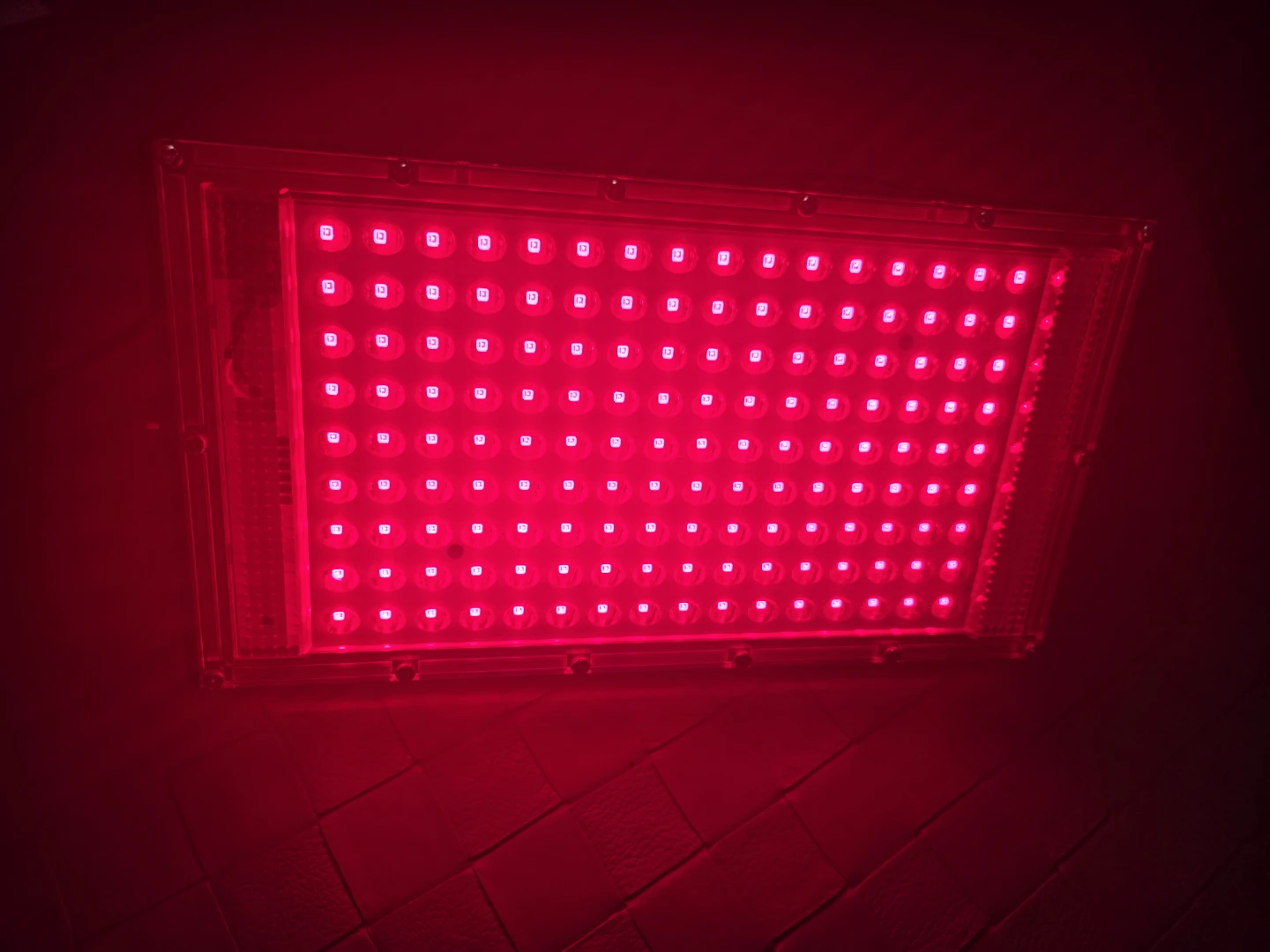 Red LED Grow Light Panel New - photo 2
