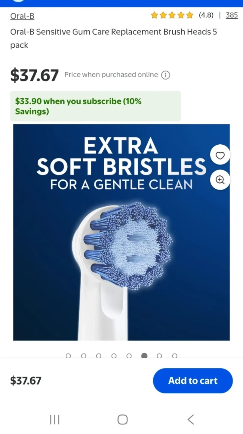 Oral-B Electric Toothbrush Replacement Heads - photo 3