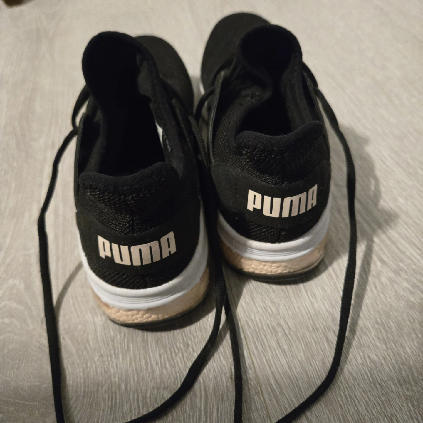 Women Puma Running Shoes Black Size 8 - photo 2