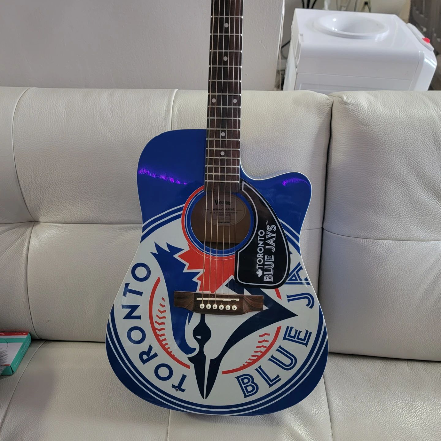 Woodrow VGA-CLASSIC Acoustic Guitar - Toronto Blue Jays