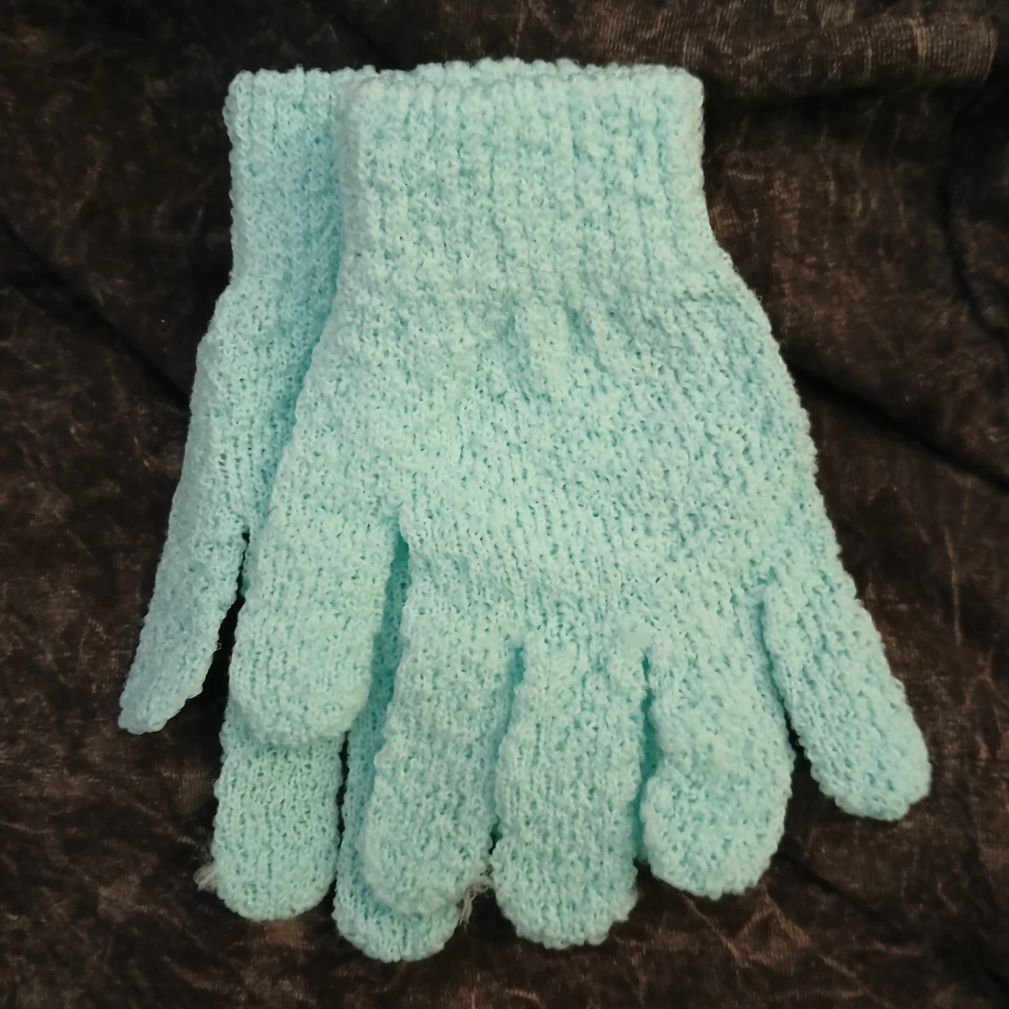 Stretchable Exfoliating Gloves for Bath/Shower