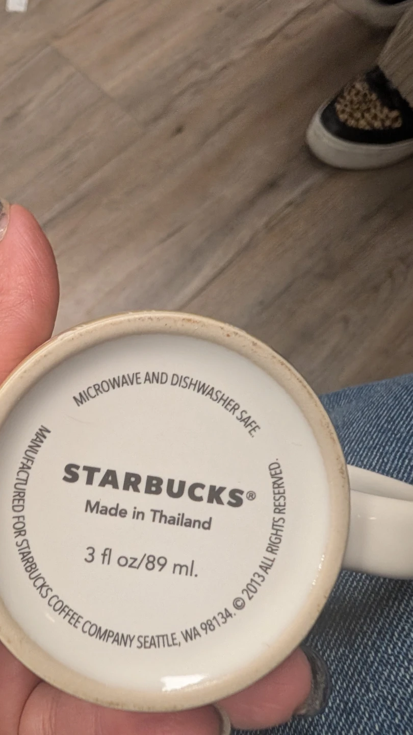 Starbucks England Shakespeare  expresso Mug 3 oz - photo 2