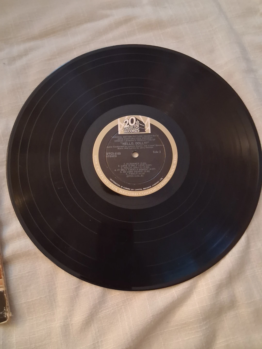 Hello, Dolly! Original Motion Picture Soundtrack Vinyl Record - photo 4