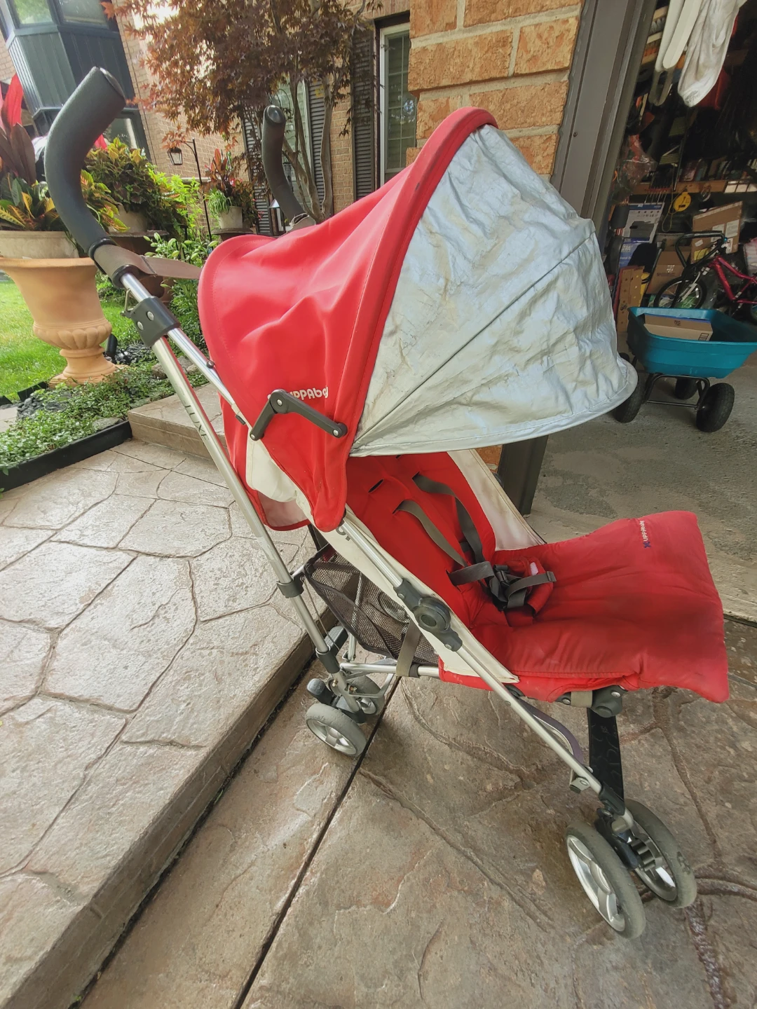 UPPAbaby Red Stroller