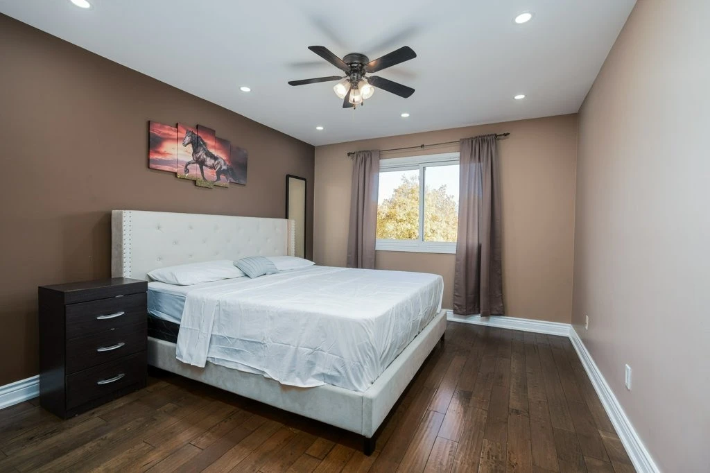 King bed frame with box springs for sale.