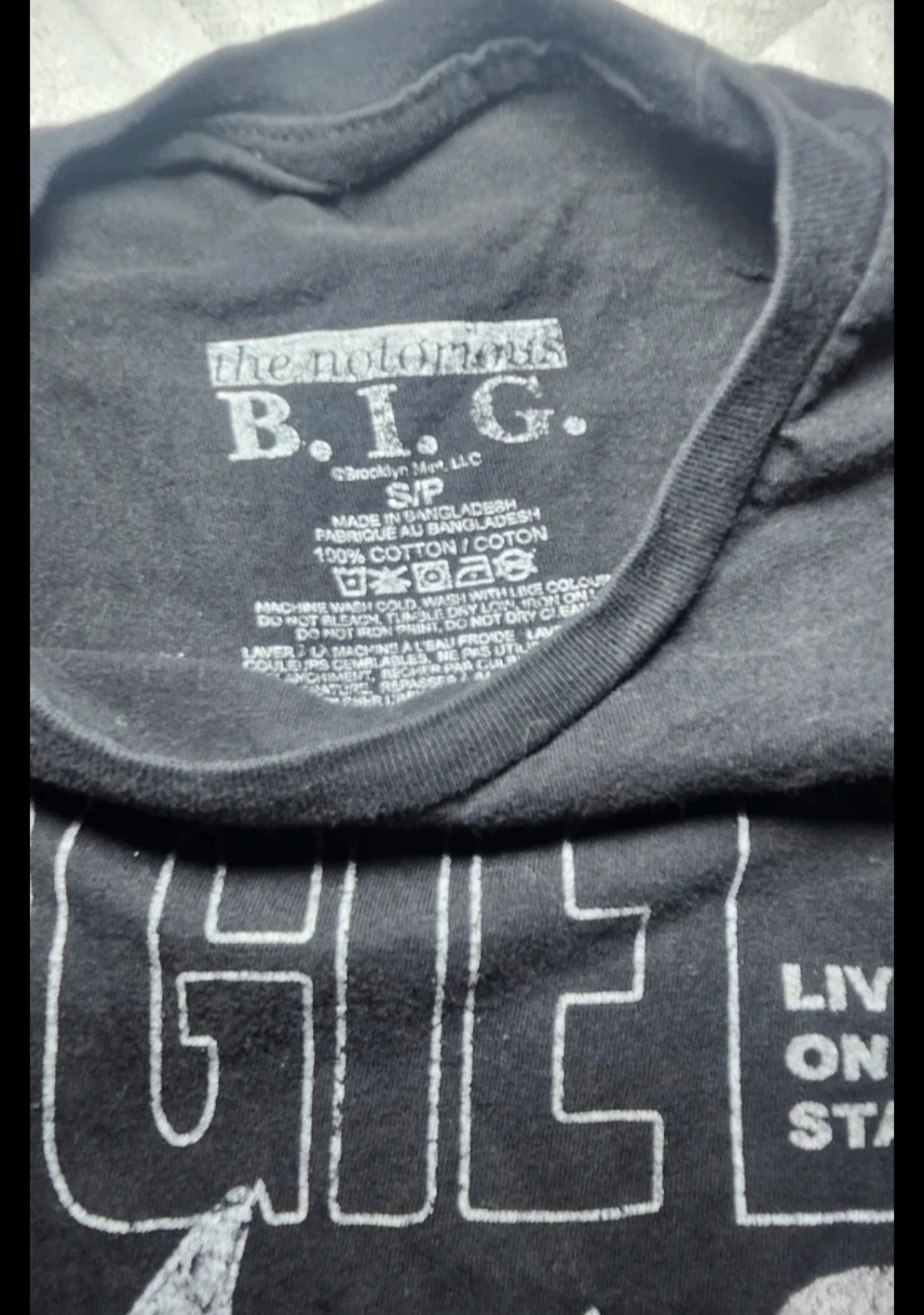 The Notorious B.I.G. "Greatest Rapper Of All Time" T-Shirt - photo 3