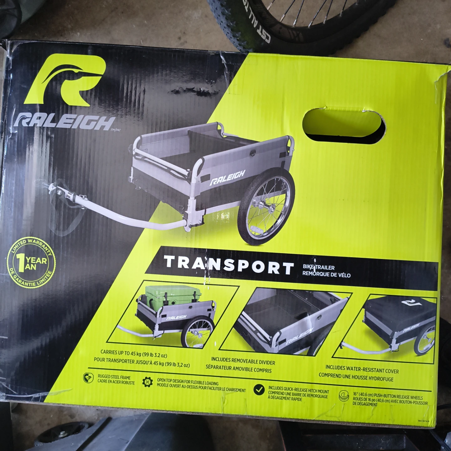 Raleigh Transport Bike Trailer