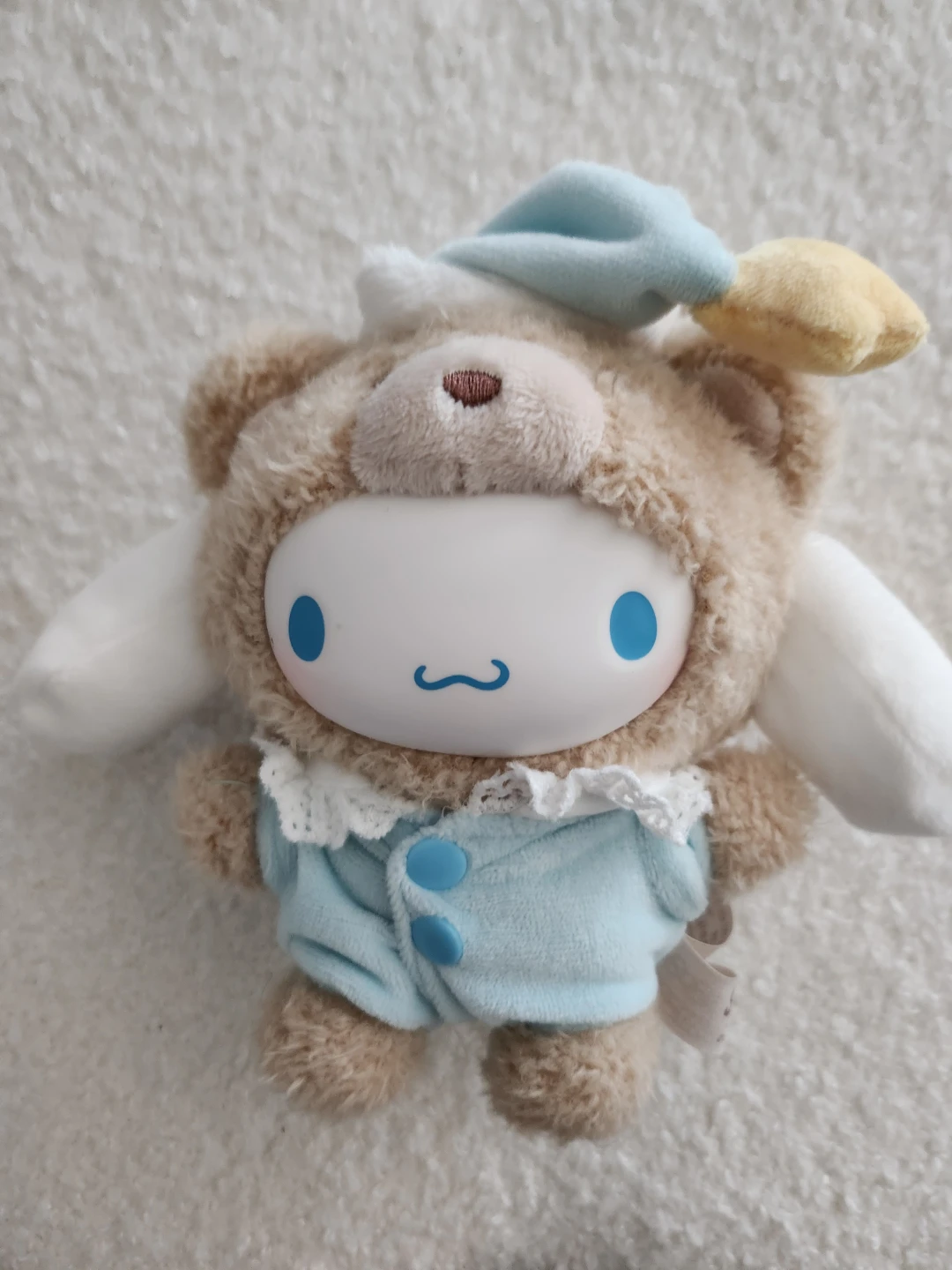 Sanrio Cinnamoroll Pajama Plush Keychain