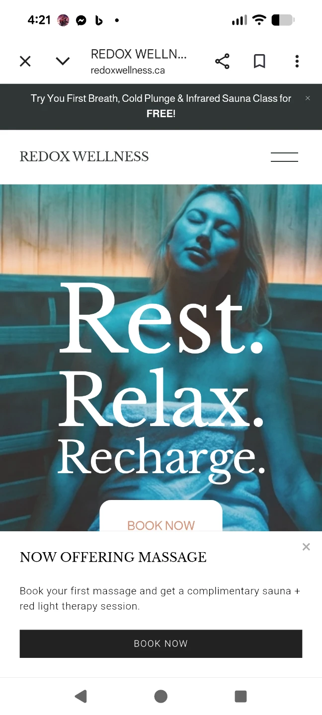 89.00 REDOX WELLNESS SPA  Calgary gift certificate - photo 5