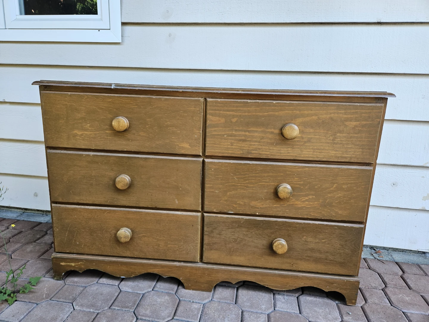 Free 6 Drawer Wood Dresser - photo 2