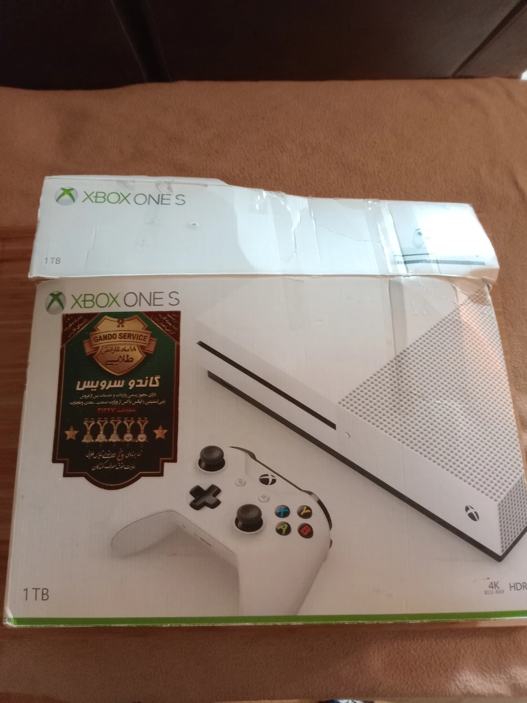Xbox One S 1TB Console with Two Controllers