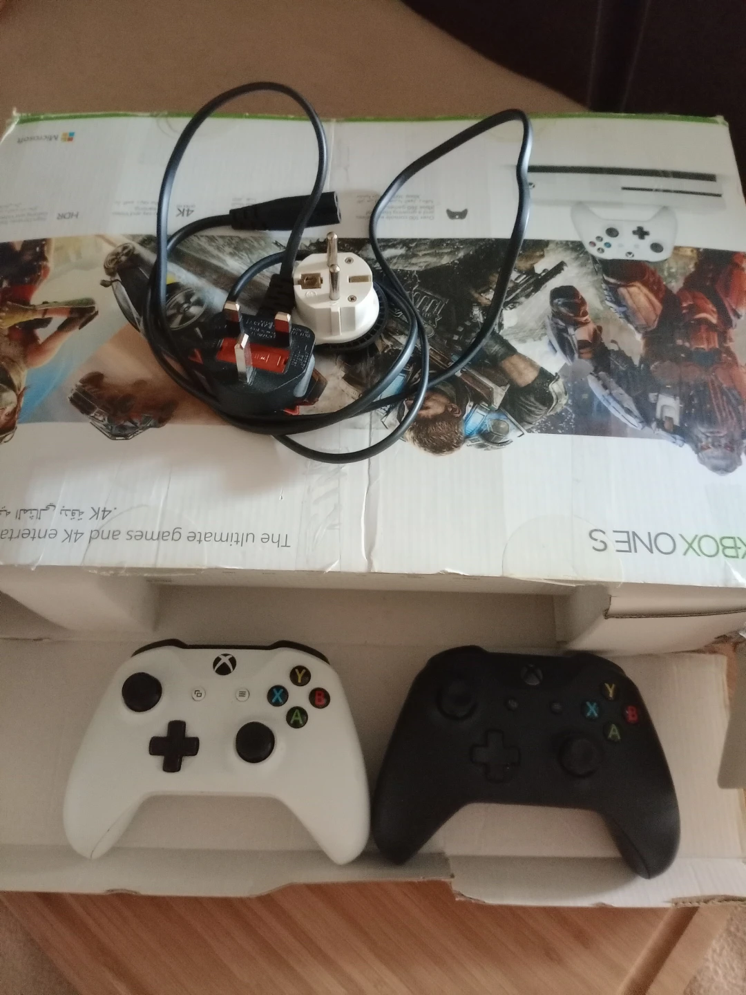 Xbox One S 1TB Console with Two Controllers - photo 2