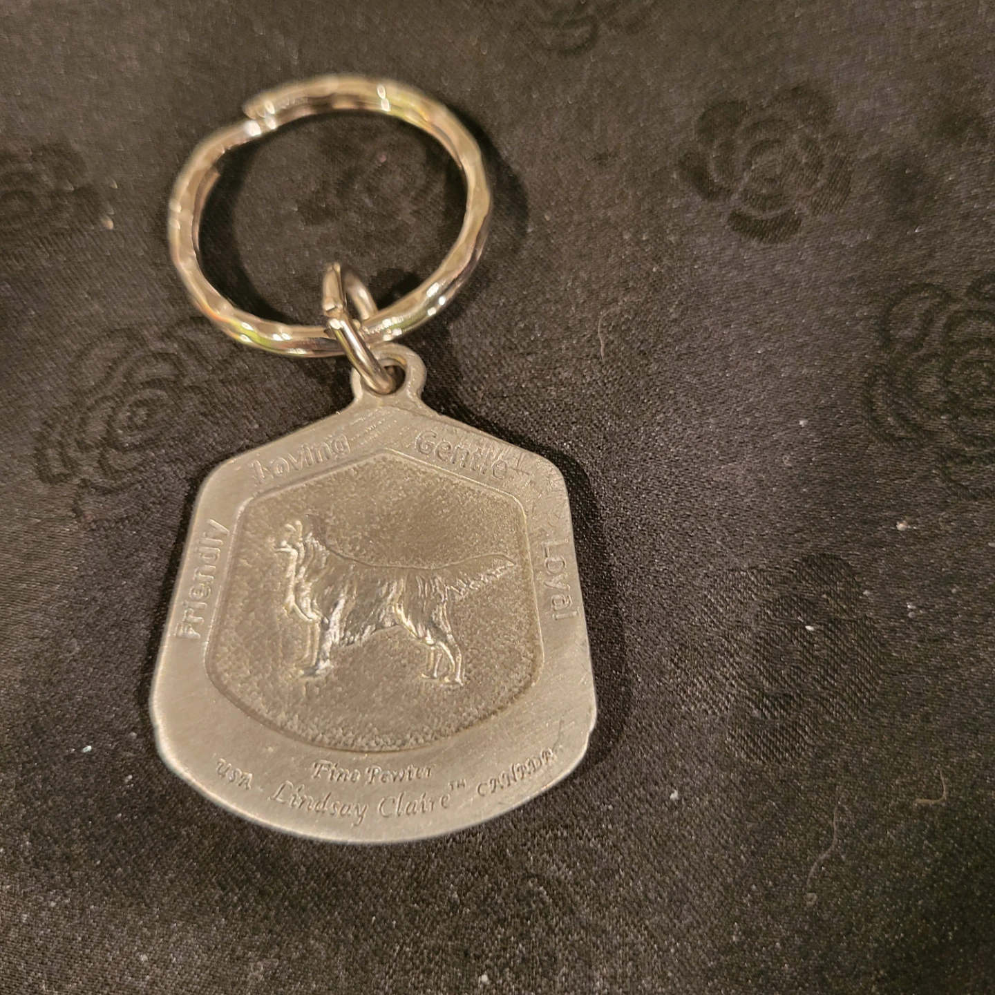 Golden Retriever Keychain