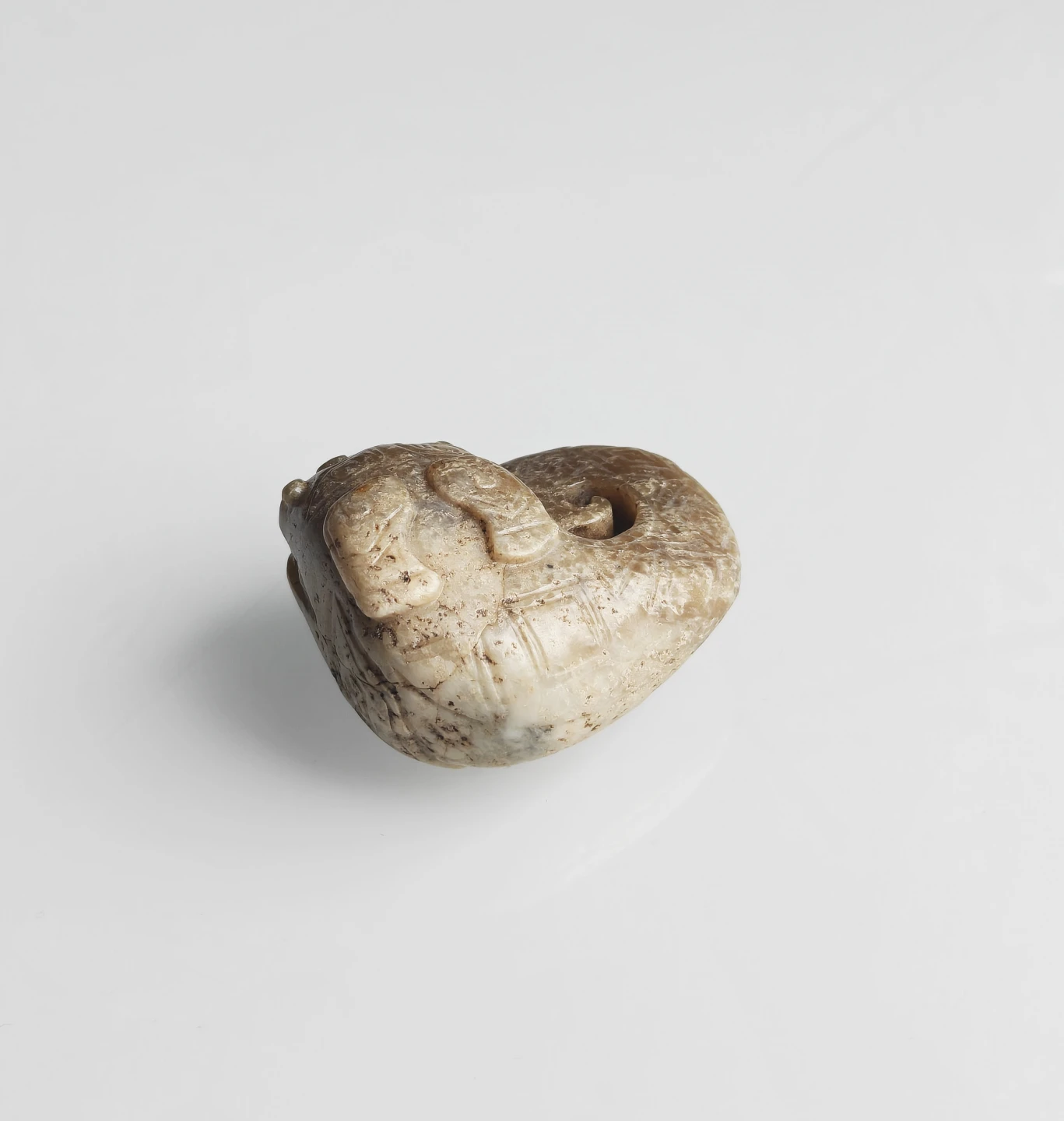 Antique Chinese Jade Dragon - photo 3