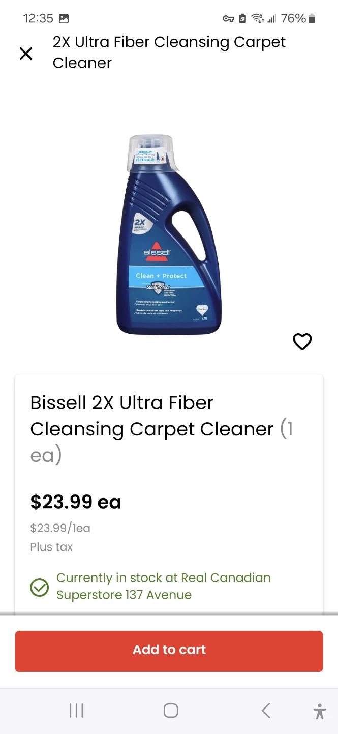 Bissell Carpet Cleaner Gain Scent 1.77L - photo 3