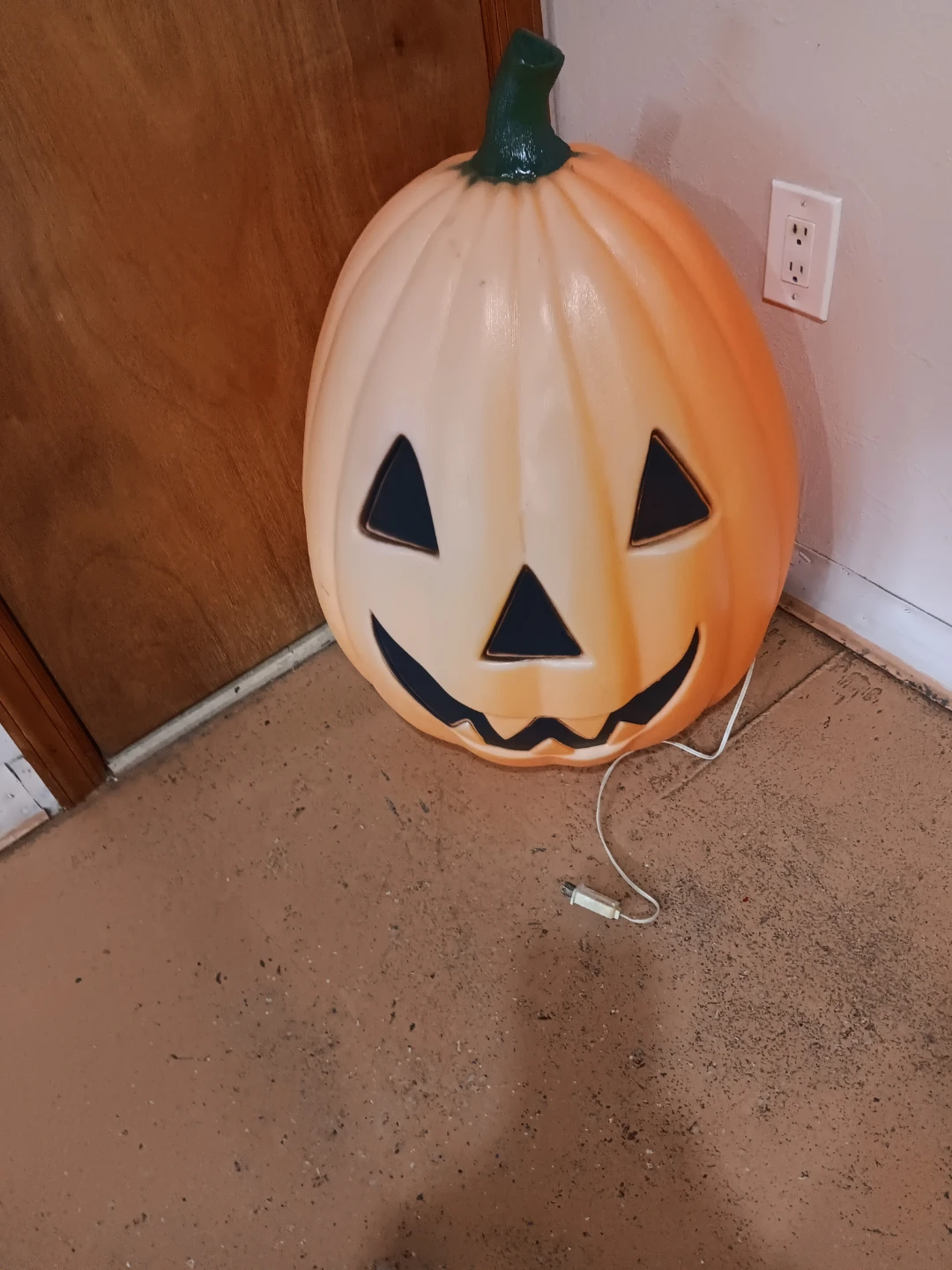 Vintage halloween pumpkin