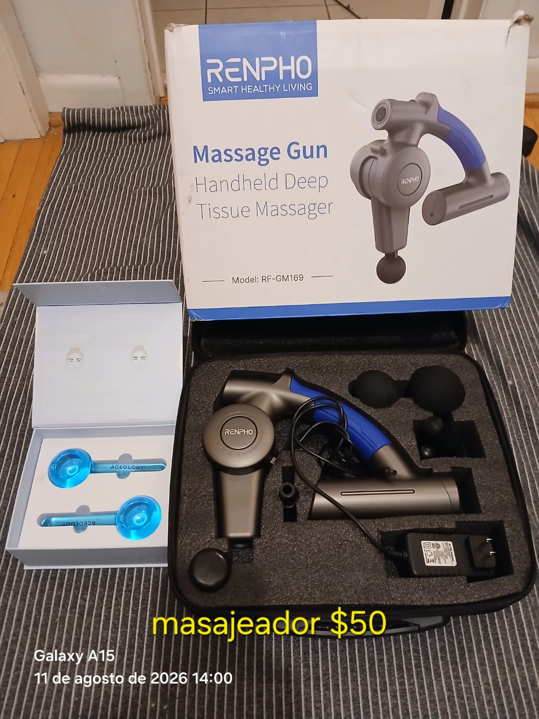 RENPHO Massage Gun Handheld Deep Tissue Massager RF-GM169