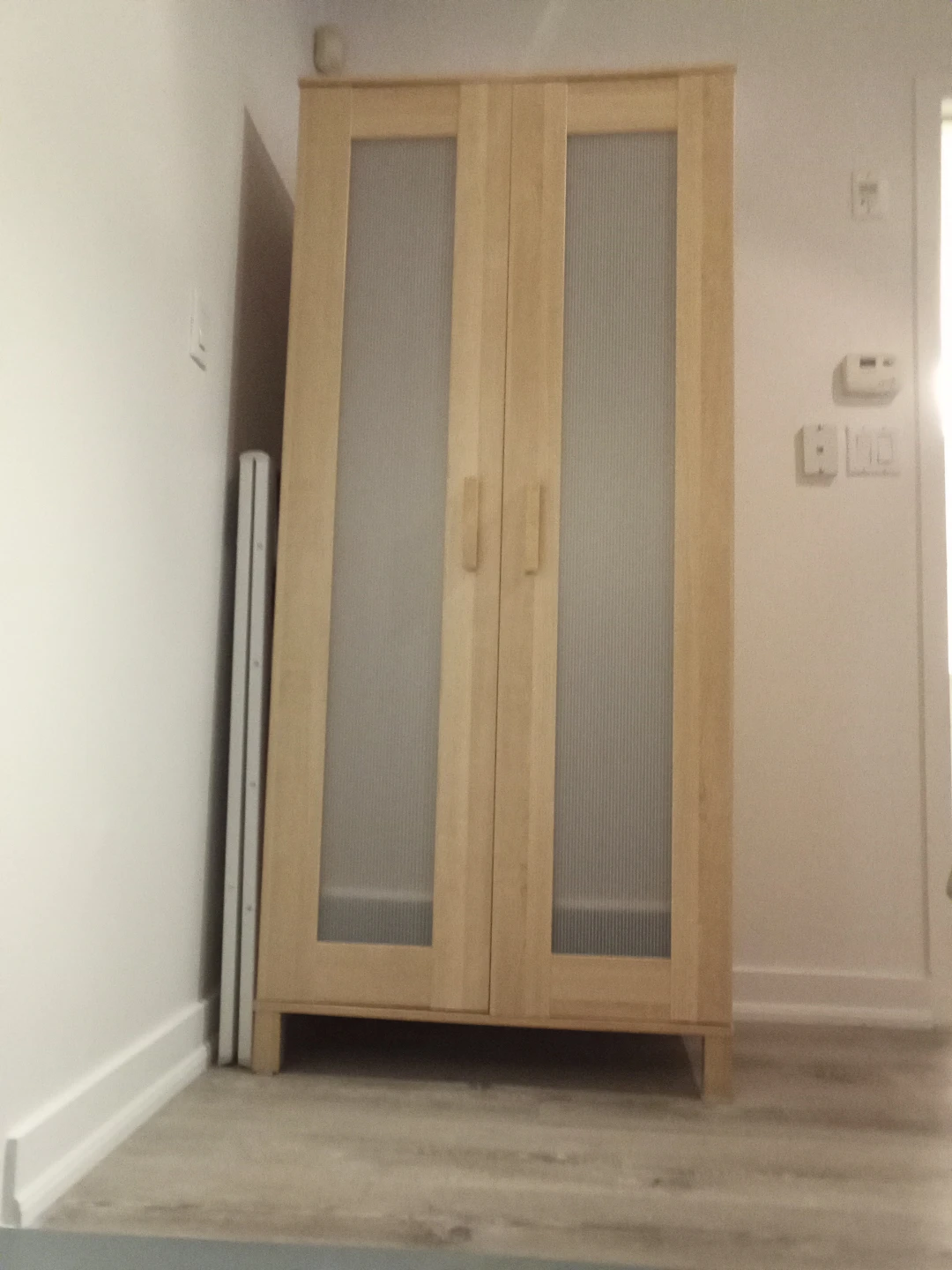 Ikea Wardrobe with Frosted  Doors