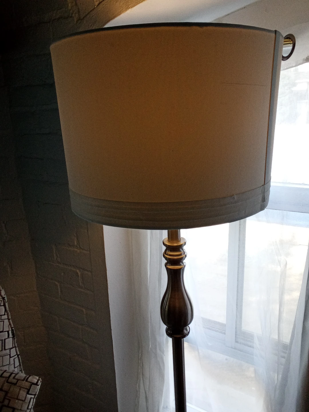 Floor Lamp with Drum Shade - photo 5