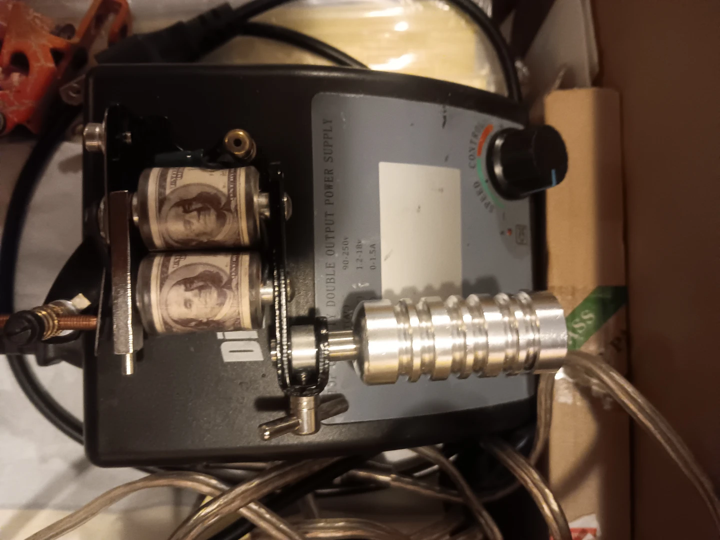 Tattoo Machine Power Supply and Coils - photo 2
