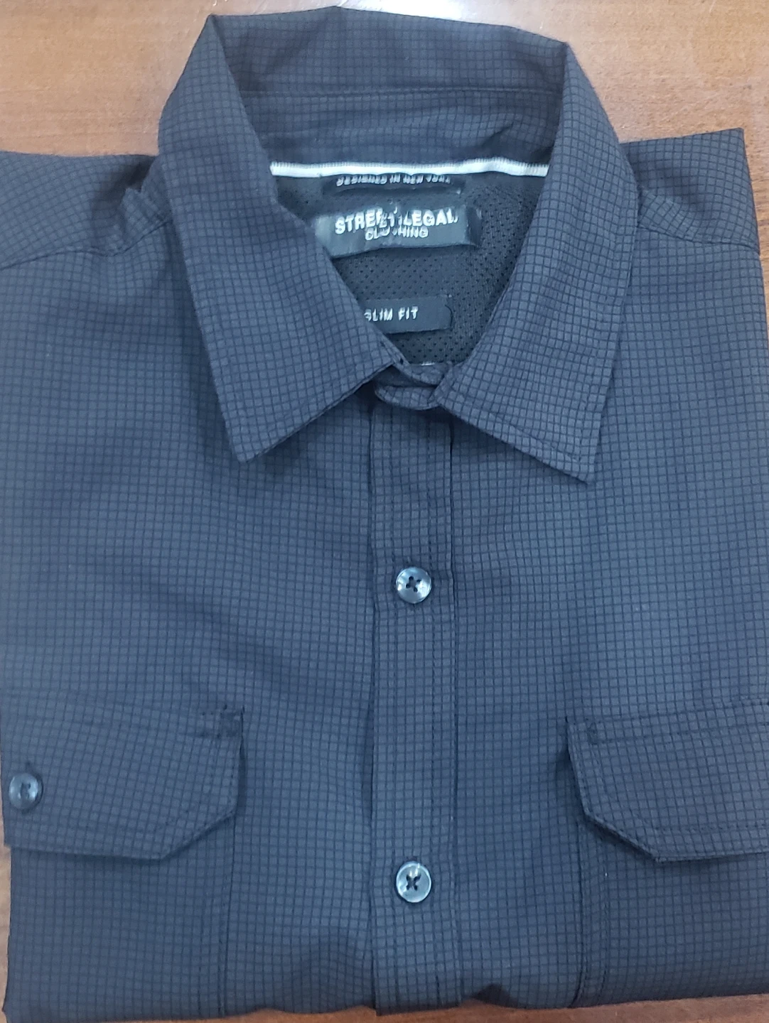 Street Legal Clothing Slim Fit Button-Up Shirt