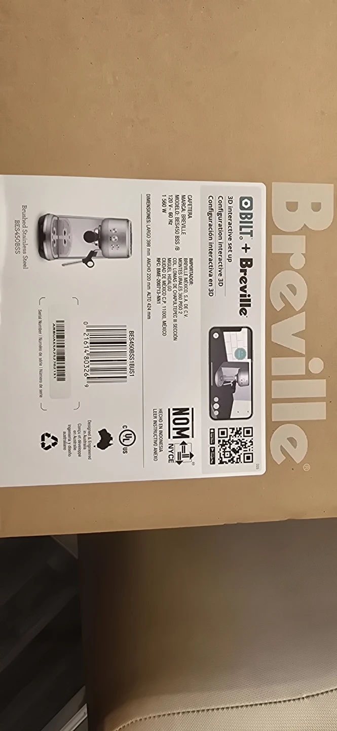 Breville The Bambino Espresso Machine BES250 - photo 3