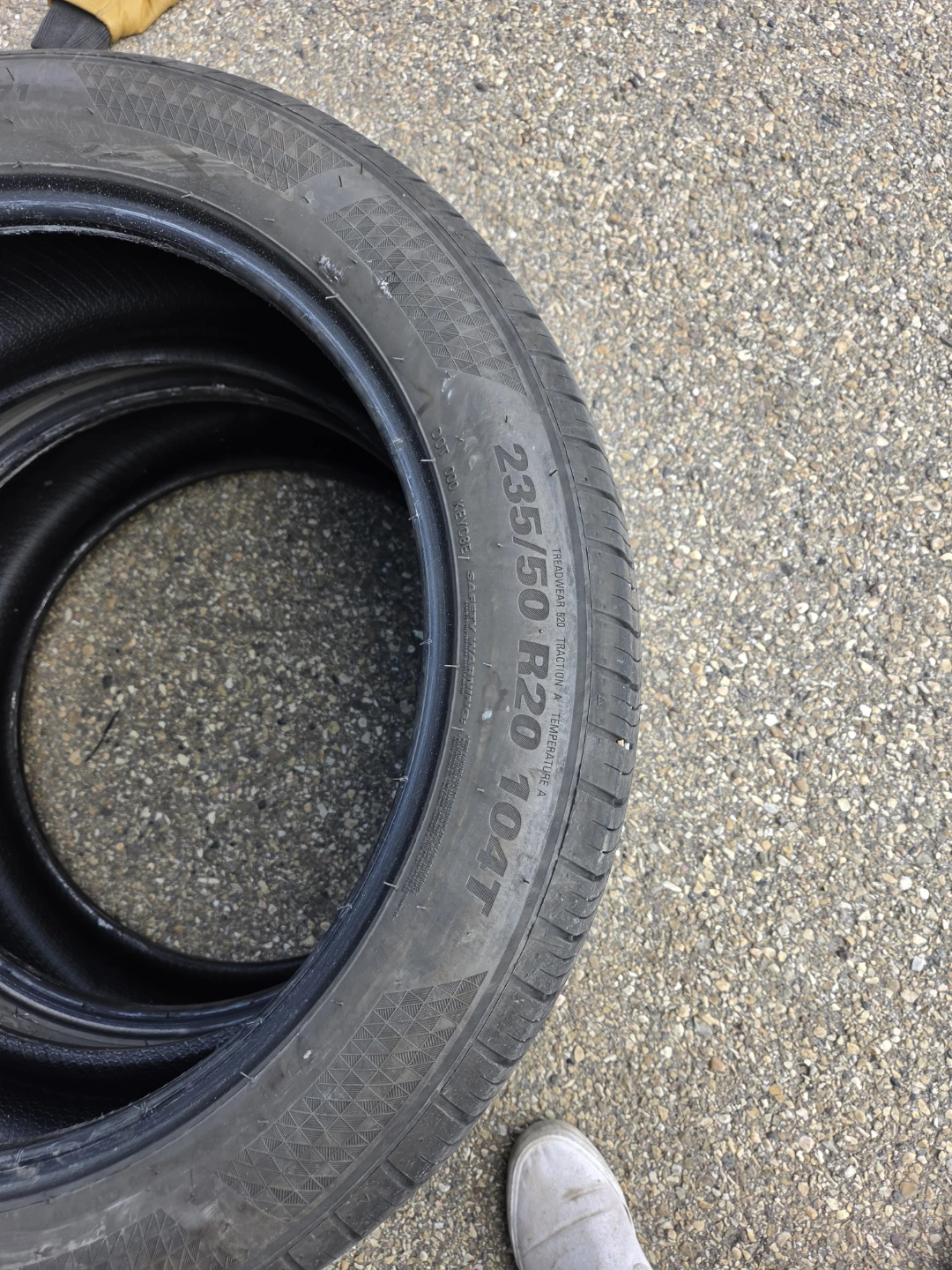 2 tire Kumho Ecsta HP71 Tires - 235/50 R20 - photo 2