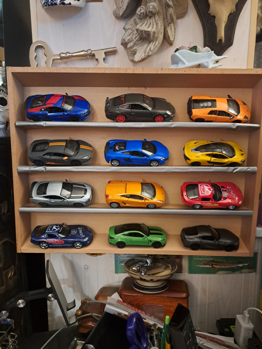 Collection of Die-Cast Model Cars