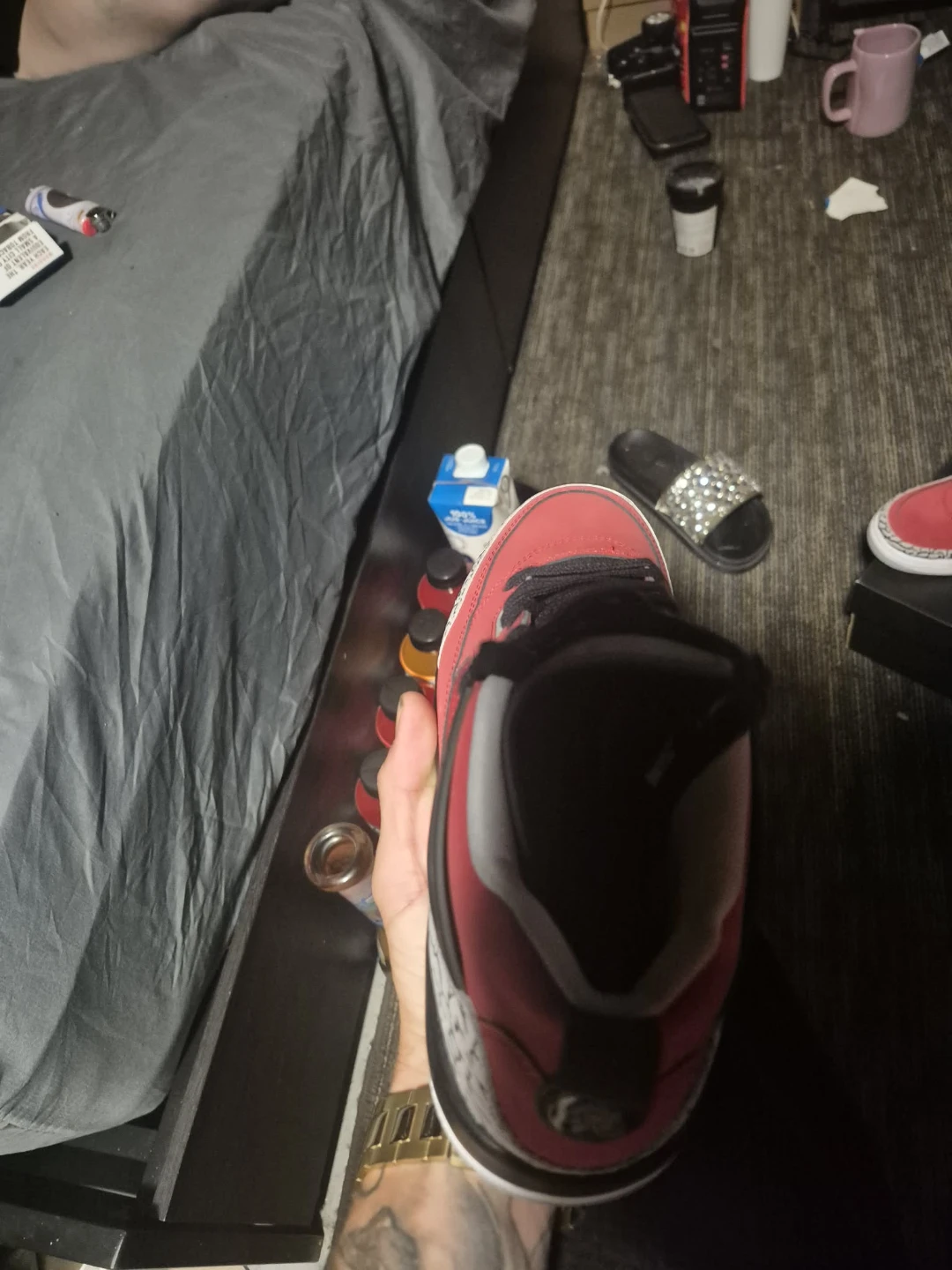 Jordan F11 Red Black and Gray SpizikeCements - photo 3