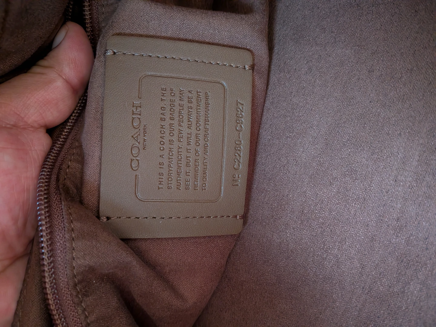 Coach New York Signature Briefcase - photo 4