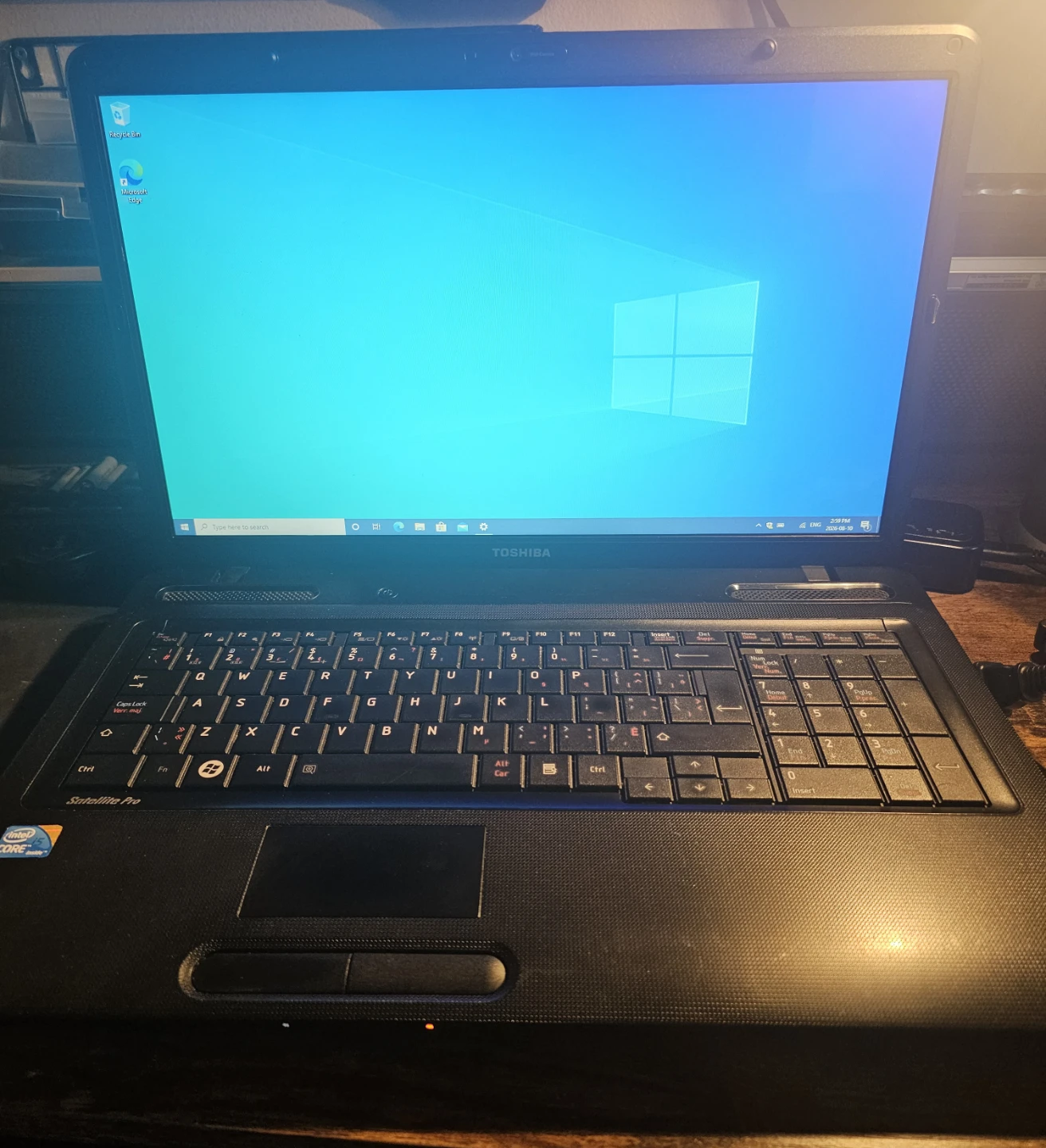 Toshiba Satellite Pro Laptop