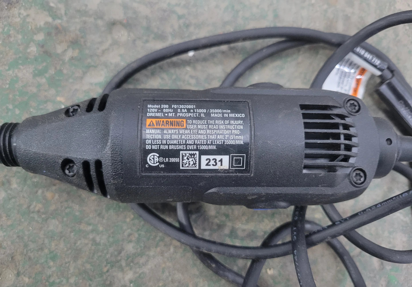 Dremel 200 Rotary Tool - photo 3