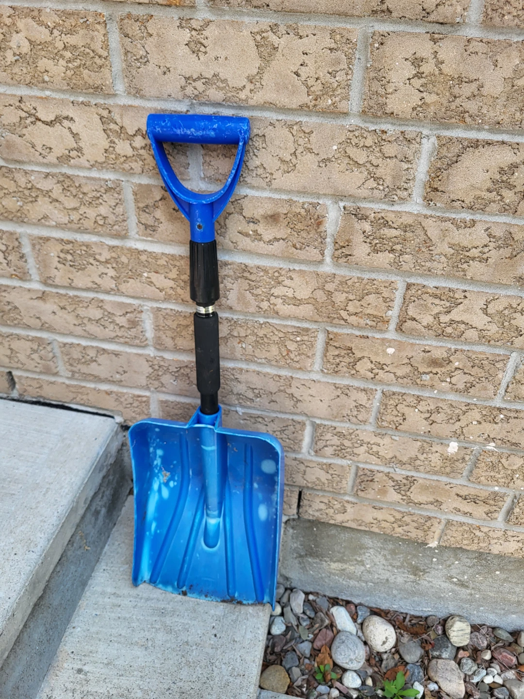 Mini Blue Snow Shovel