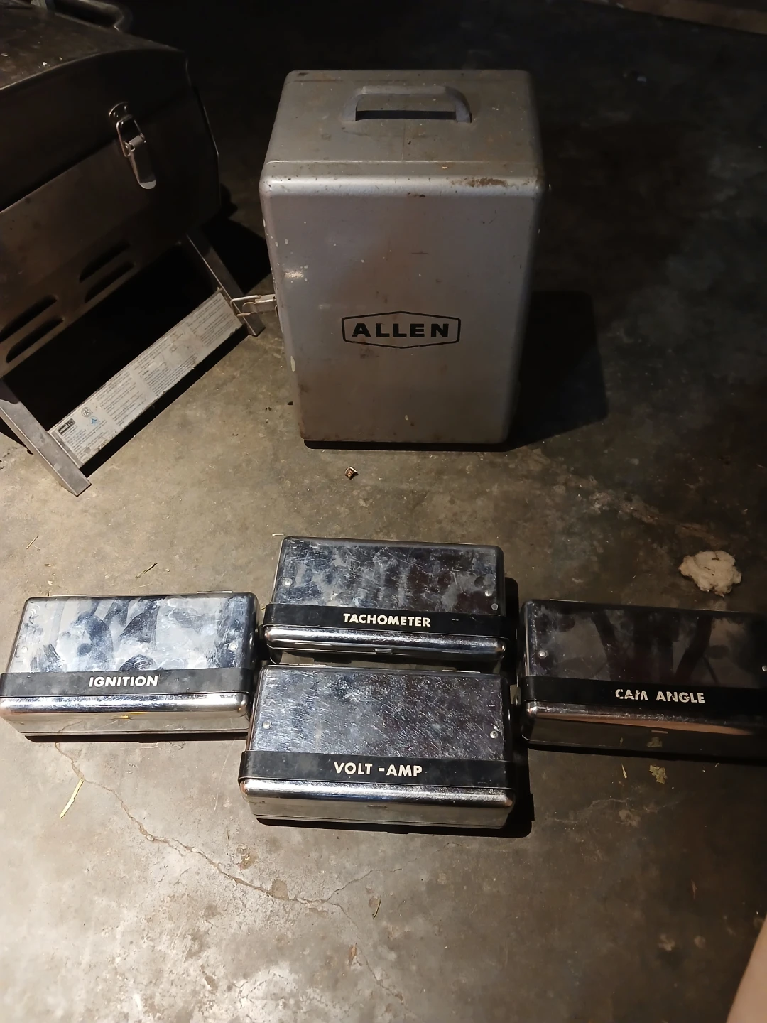 Vintage Allen Electric Engine Diagnostic Set with manuals - photo 3