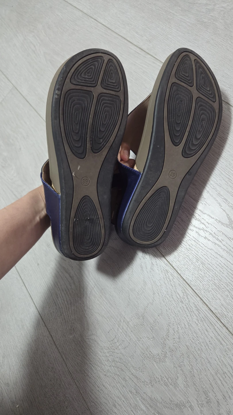 Mocciani Blue Embellished Sandals - Size 39 - photo 3