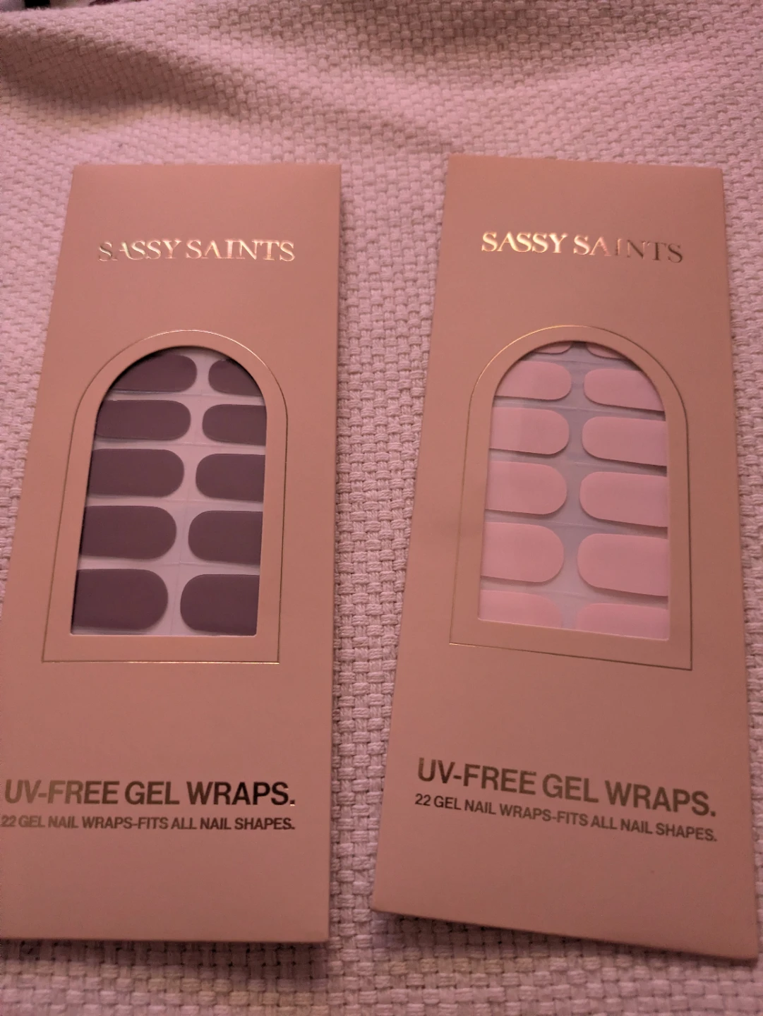 Sassy Saints UV-Free Gel Nail Wraps