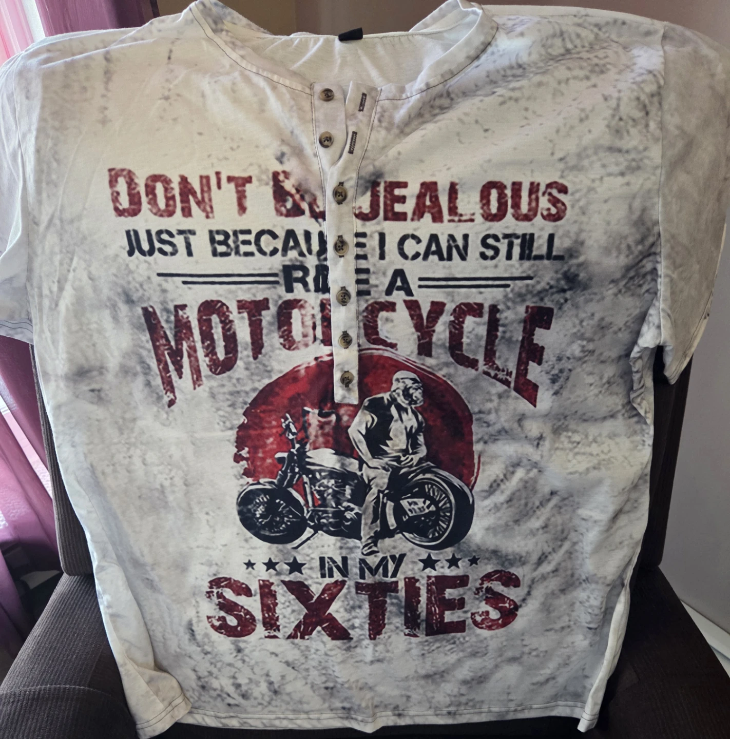 Men's Graphic T-Shirt - Ride a Motorcycle