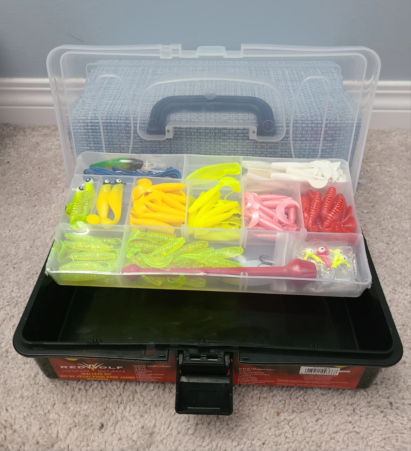 Red Wolf Walleye Fishing Kit - new - photo 2