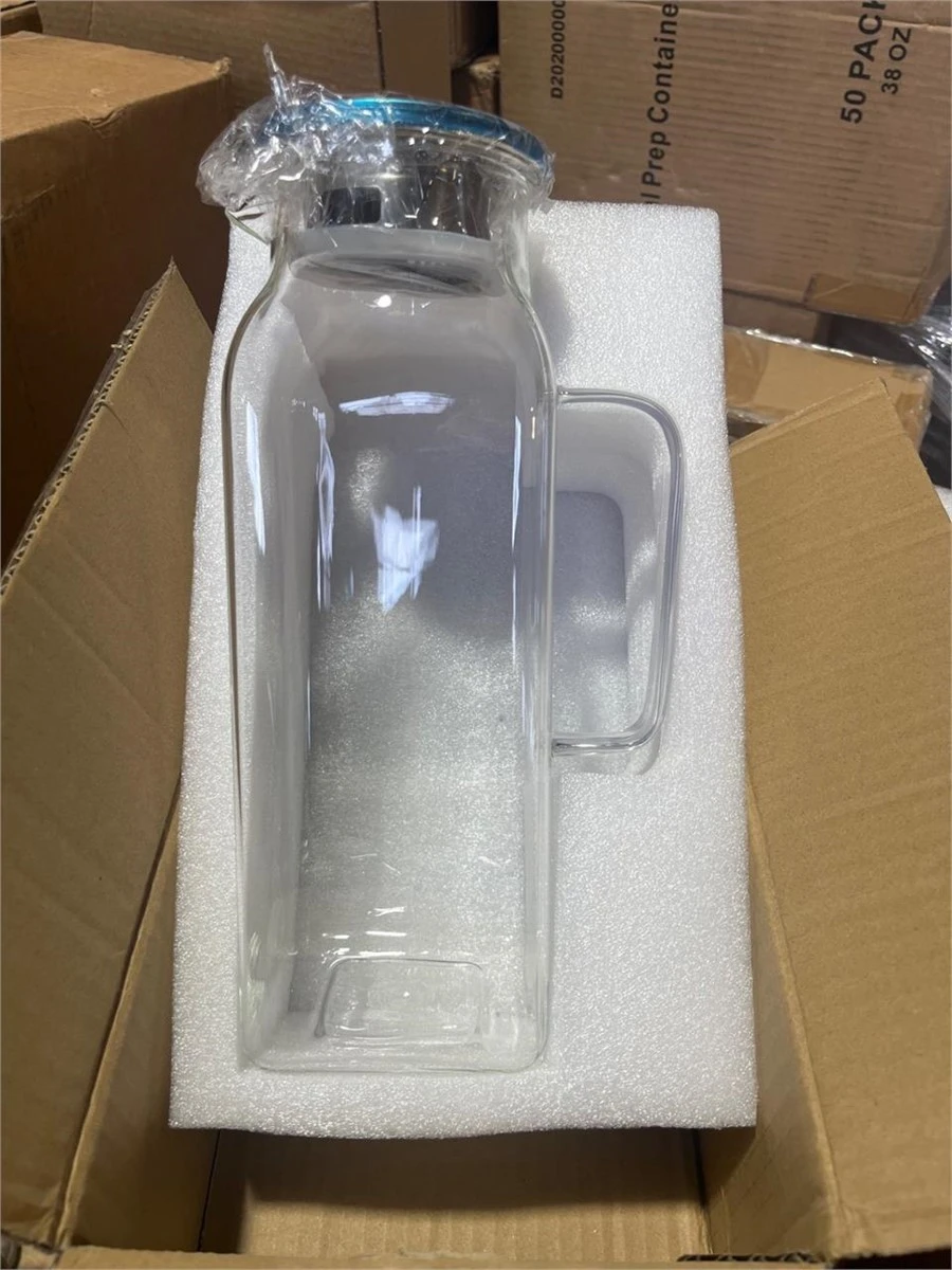 BN<>Glass Pitcher with Lid