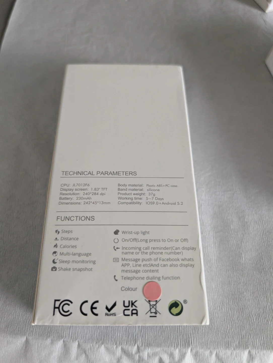 Smart Watch JL7012F6 - photo 3
