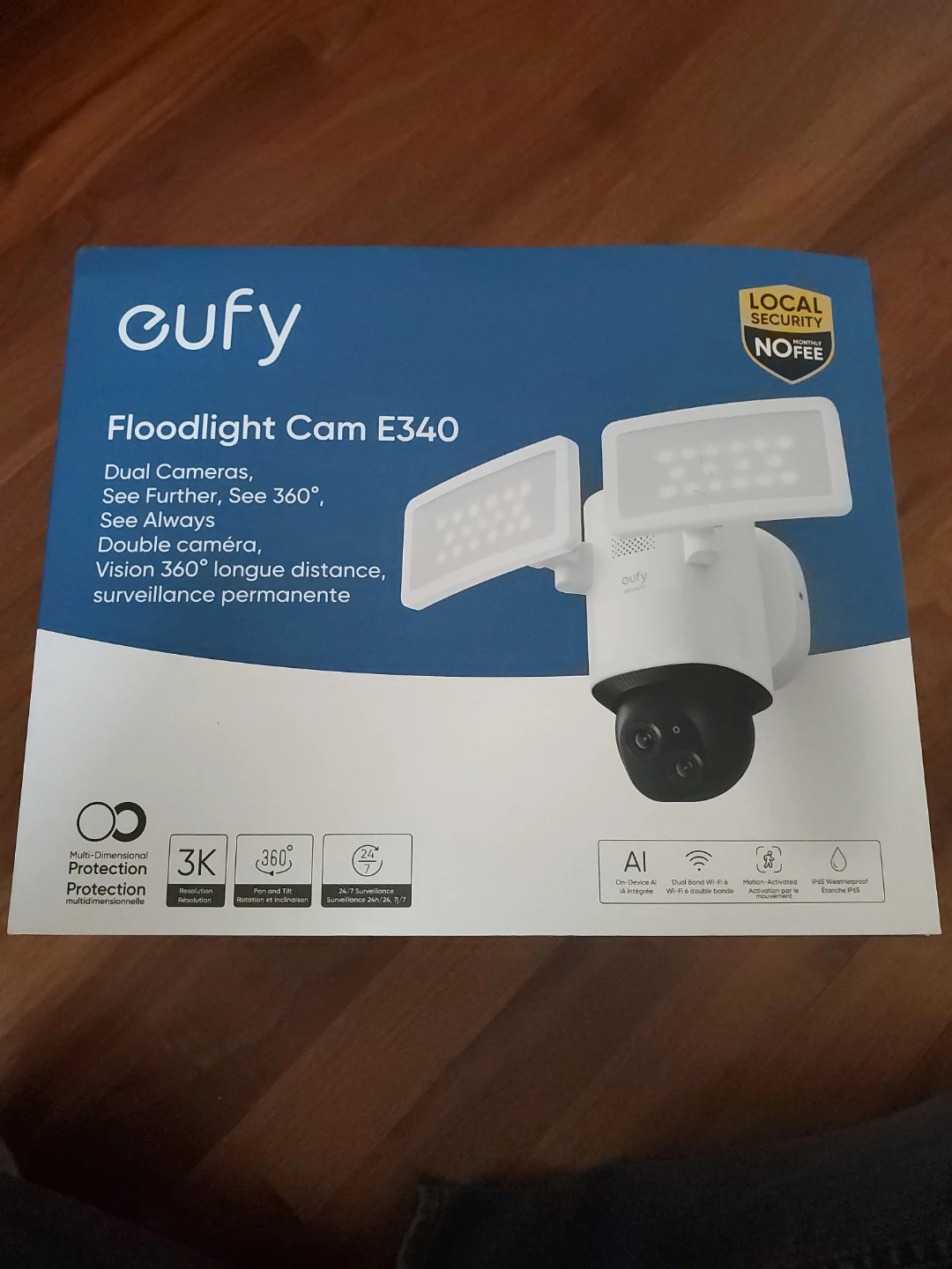 eufy Security Floodlight Cam E340