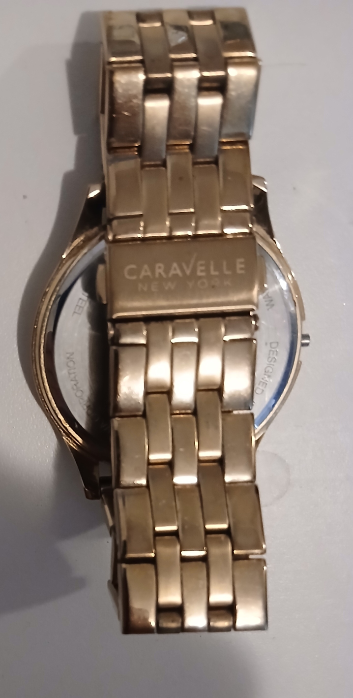 Caravelle New York Gold Tone Watch - photo 2