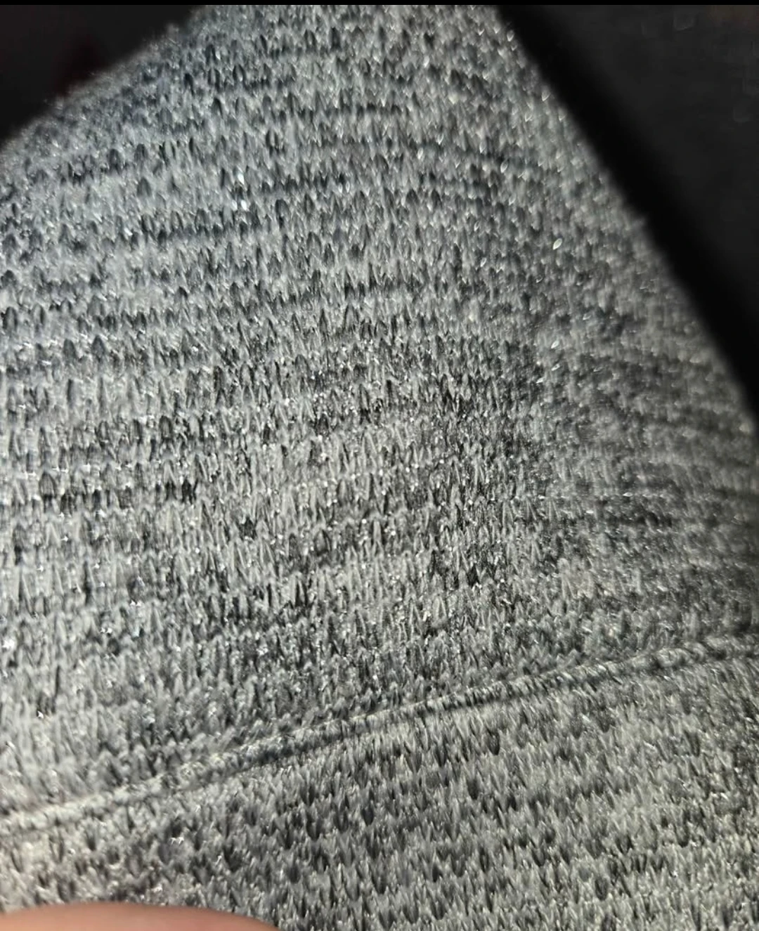 Funk n' Soul Grey Textured Dress with Silver Sparkle - Size L - photo 5