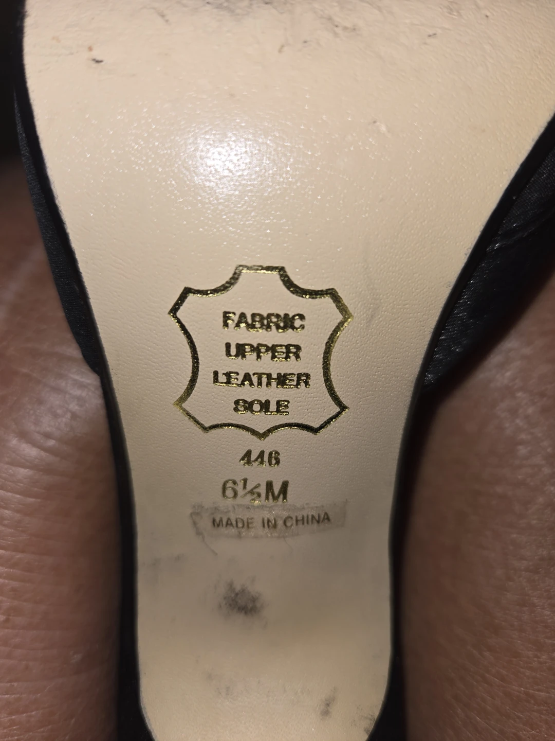 Black Glitter S - 6.5 Ankle Strap Heels by Mister Loren's - photo 5