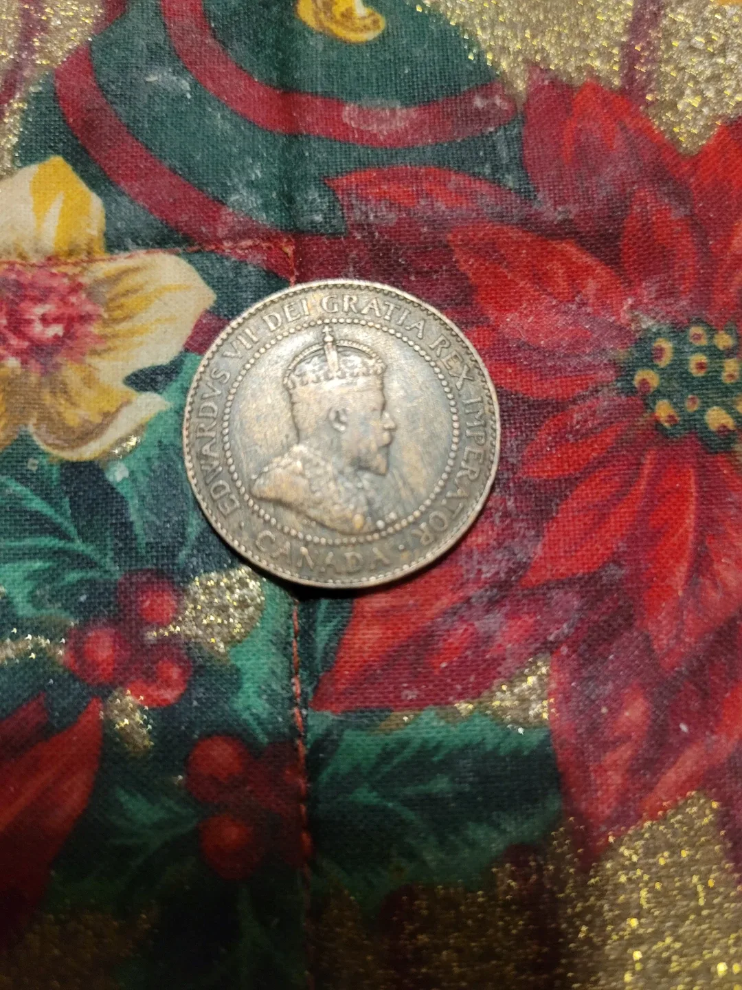 1910 Canada One Cent Coin - photo 2