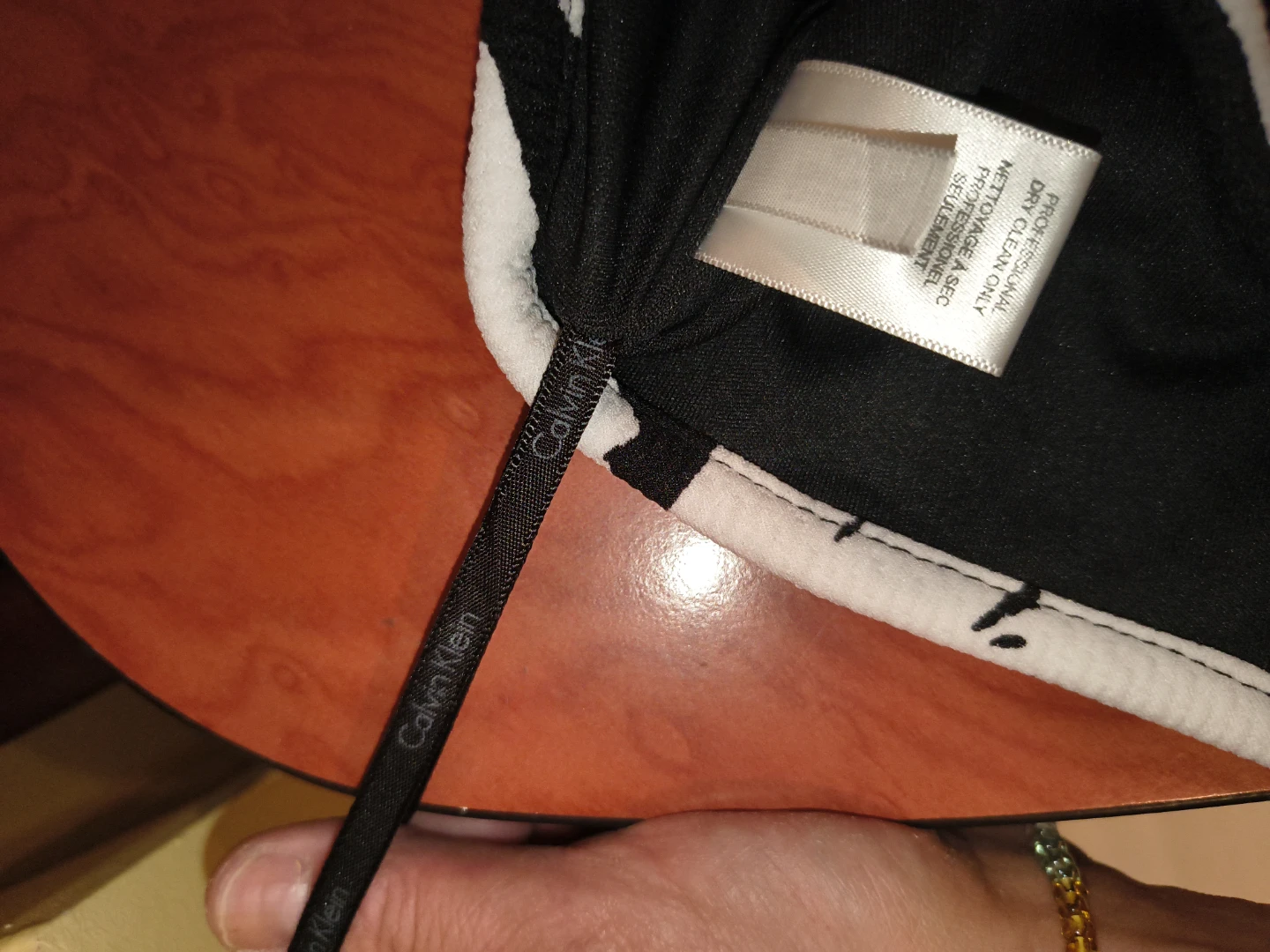 Calvin Klein Black & White Floral Skirt - photo 2