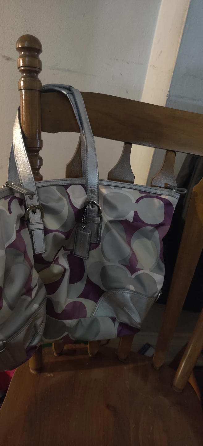 Coach Monogram Tote Bag